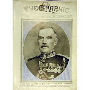  Portrait Robertson Chief Staff Military Ww1 Print 1916 