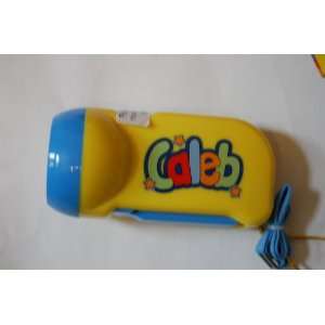  My Name Personalized Flashlight Caleb Toys & Games