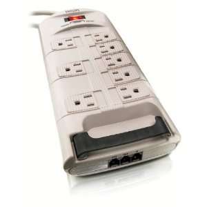  Philips SPP3206WA 8  Outlet Home Office Surge Protector 