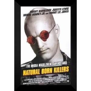  Natural Born Killers 27x40 FRAMED Movie Poster   B 1994 