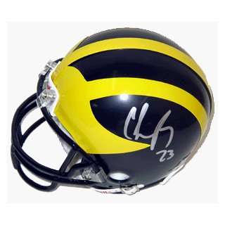  Chris Perry Michigan Wolverines Mini Helmet Sports 