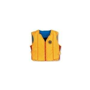 Recreation Vest (Size X Large Adult Color Gold/Red) By Mustang 