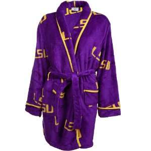  LSU Tigers Ladies Purple Logo Cozy Robe