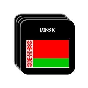  Belarus   PINSK Set of 4 Mini Mousepad Coasters 