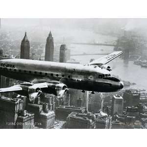  Flying Over Manhattan    Print