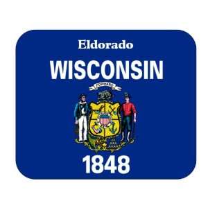    US State Flag   Eldorado, Wisconsin (WI) Mouse Pad 