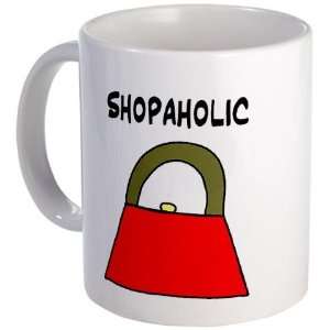  Shopaholic Humor Mug by 