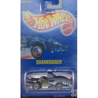 Hot Wheels 1991 32 SHARKRUISER All Blue Card 164 Scale