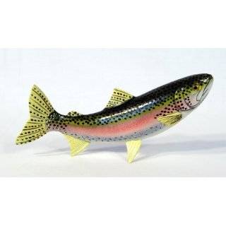 Crappie Wall Plaque Game Fish Replica 15, red dot Handpainted Crappie 