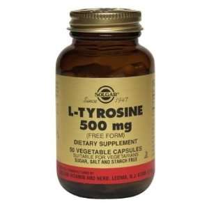  L Tyrosine 500mg   50   VegCap