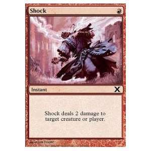  Magic the Gathering   Shock   Tenth Edition Toys & Games