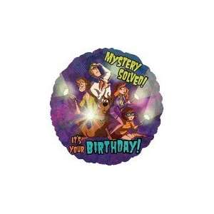  18 Scooby Doo Birthday Mystery Solved   Mylar Balloon 