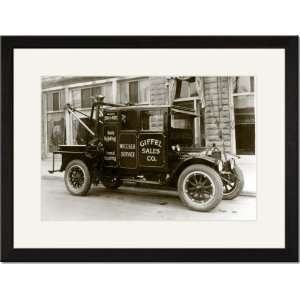   /Matted Print 17x23, Giffel Sales Co. Wrecker Service