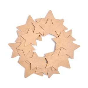 Kaisercraft Beyond The Page MDF Star Wreath Approximately 12.5X12.5 