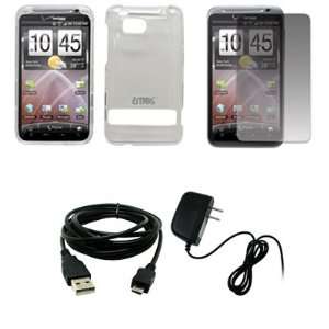   Charger + USB Data Cable for Verizon HTC ThunderBolt 6400 Electronics