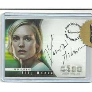   THE 4400 LAURA ALLEN (as LILY MOORE) AUTO AUTOGRAPH 