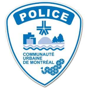   Police Service Forces Canada Sticker 4x3.5 