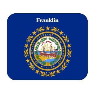  US State Flag   Franklin, New Hampshire (NH) Mouse Pad 