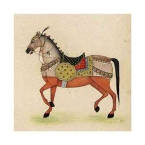 Horse from India I by Illuminations 13x13  Kitchen 