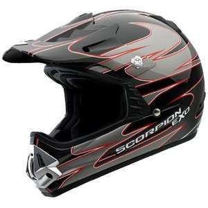  Scorpion VX 17 Twister Red Large Off Road Helmet 