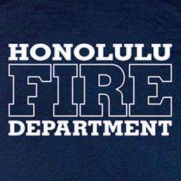 Honolulu Fire Department Hawaii Firefighter T shirt 2XL  