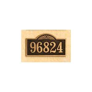  Cast Decorative Address Sign   R631