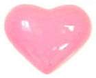 10 PLASTIC SAFETY HEART NOSES 25mm MIXED COLORS TEDDY BEAR DOLL PUPPET 