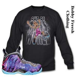 BOBBY FRESH OUT OF THIS WORLD FOAMPOSITE GALAXY 1 SWEATER AIR MAG 