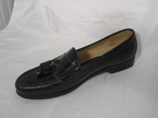   Kirkland mens leather tassel loafers dress slip on shoes size 13 13D