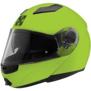  Sparx Helios Green Modular Helmet   Color  Green   Size 