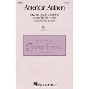  American Anthem (from The War)   SATB Choral Sheet Music 