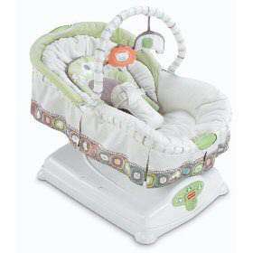 FISHER PRICE SOOTHING MOTIONS GLIDER NEW  