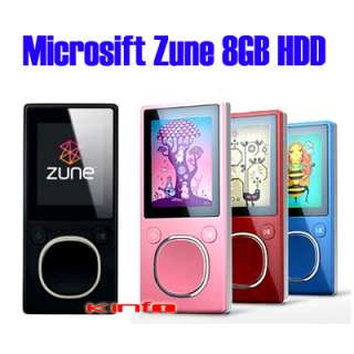 Mini Microsoft Zune Digital Media Player 8GB Memory 882224525947 