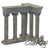 Greek Column Ruins Resin Aquarium Ornament  