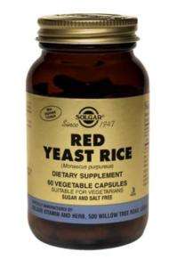 Solgar Red Yeast Rice (Monascus Purpureus) 120 veg cps  