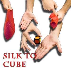  Silk to Cube Magic Trick by Joker Magic Toys & Games