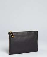 Fendi black and brown leather cosmetic travel case style# 318577601