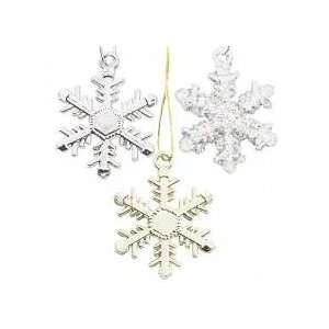  Pack of 24 Snowflake Charms 