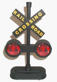 RAILROAD TRACK CROSSING SIGN LIGHTS & TRAIN SOUNDS  
