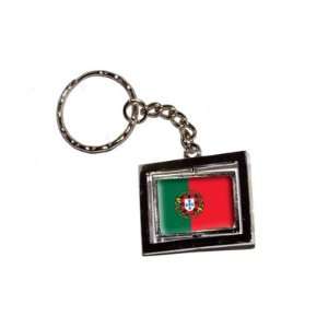 Portugal Country Flag   New Keychain Ring