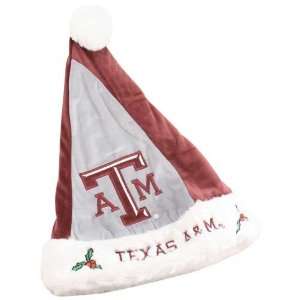  Texas A&M Aggies Mistletoe Santa Hat