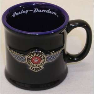  Harley Davidson USA Logo Mini Mug Shot Glass Sports 
