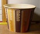 Vintage Mann Theater Cardboard Popcorn Bucket
