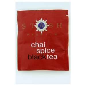 Stash Chai Spice Black Tea (Box of 30)  Grocery & Gourmet 