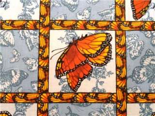 New Butterflies Butterfly Wings Blocks Insects Bugs Fabric BTY  