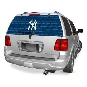  New York Yankees Rear Window Film Automotive
