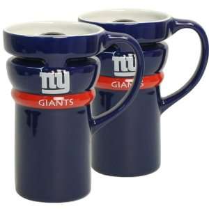  New York Giants Ceramic Travel Mugs 2 Pack Sports 
