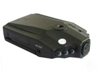   °rotatable LCD HD 720p 6 IR LED Car DVR Camera Audio Video Recorder