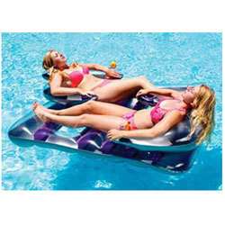   9042 Face To Face Double Swimming Pool Float Raft Lounger  