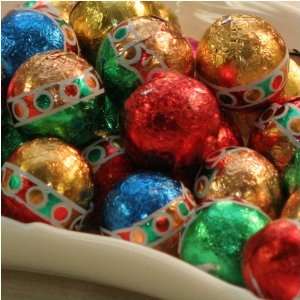   Foil Chocolate Balls 8 oz.  Grocery & Gourmet Food